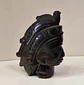 Escultura Mexicana em obsidiana dourada.  - thumbnail 3