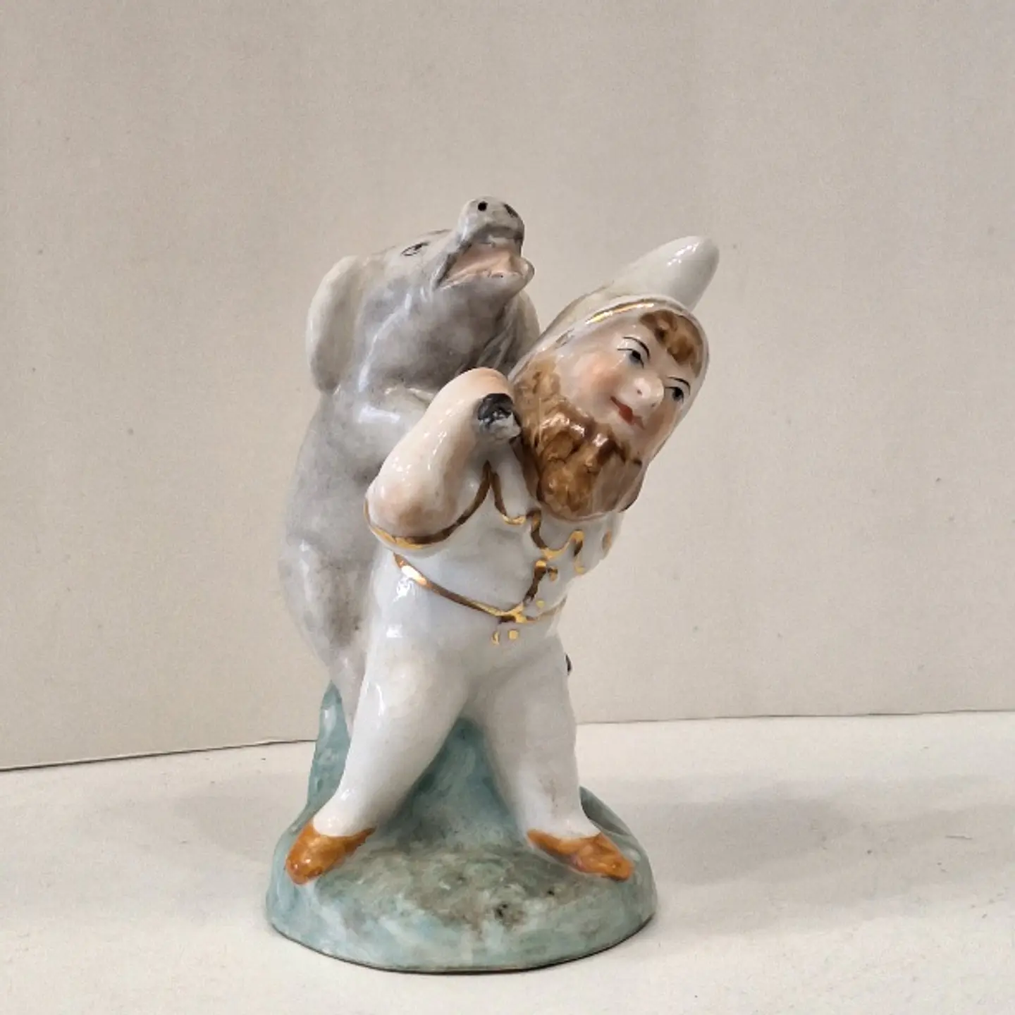 Paliteiro antigo em porcelana da Vista 