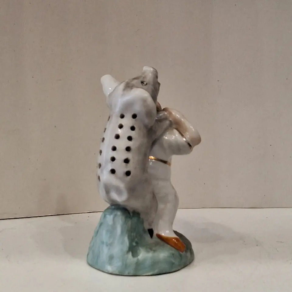 Paliteiro antigo em porcelana da Vista 