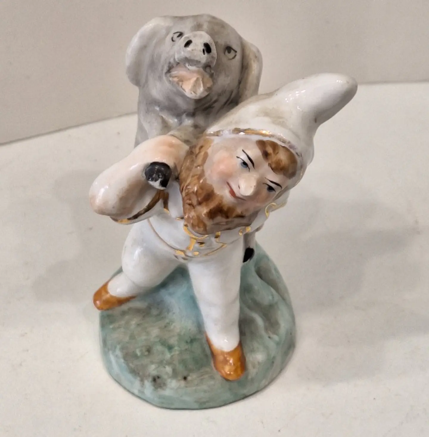 Paliteiro antigo em porcelana da Vista 
