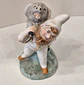 Paliteiro antigo em porcelana da Vista 