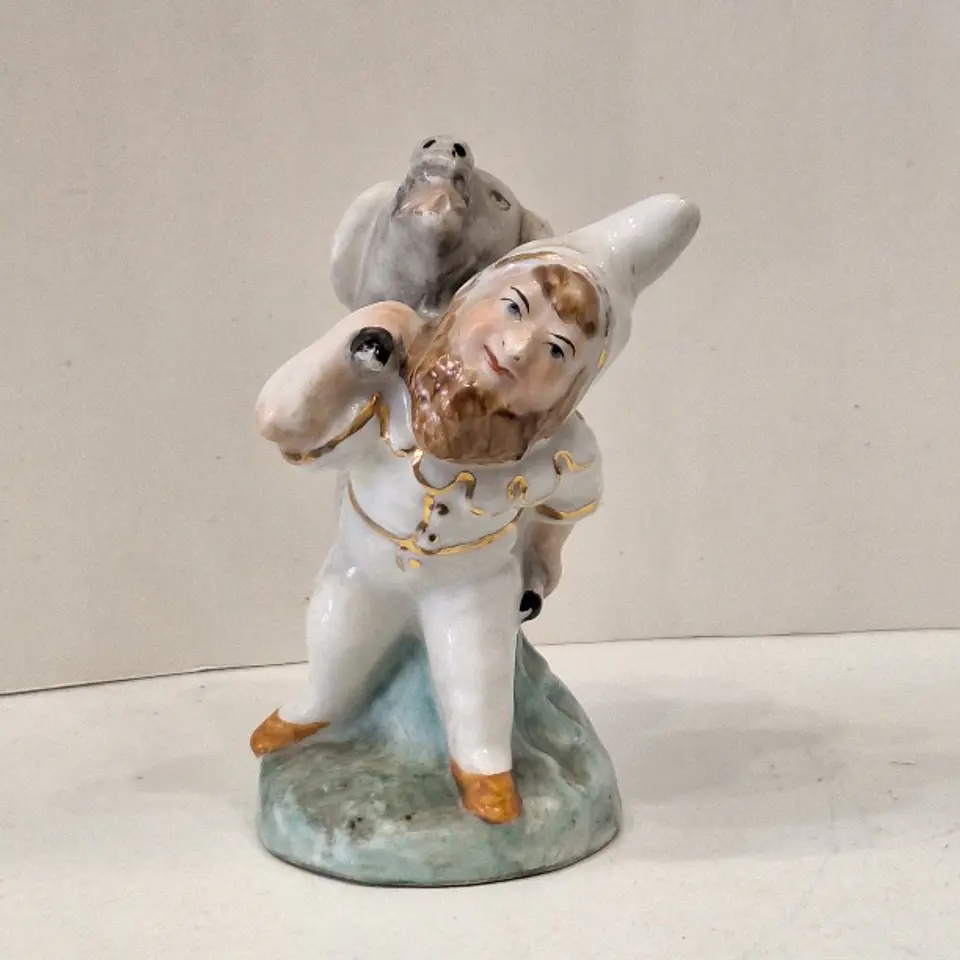 Paliteiro antigo em porcelana da Vista 