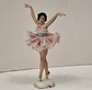 Bailarina em porcelana alemã com renda - Thumbnail 5