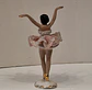 Bailarina em porcelana alemã com renda - Thumbnail 6