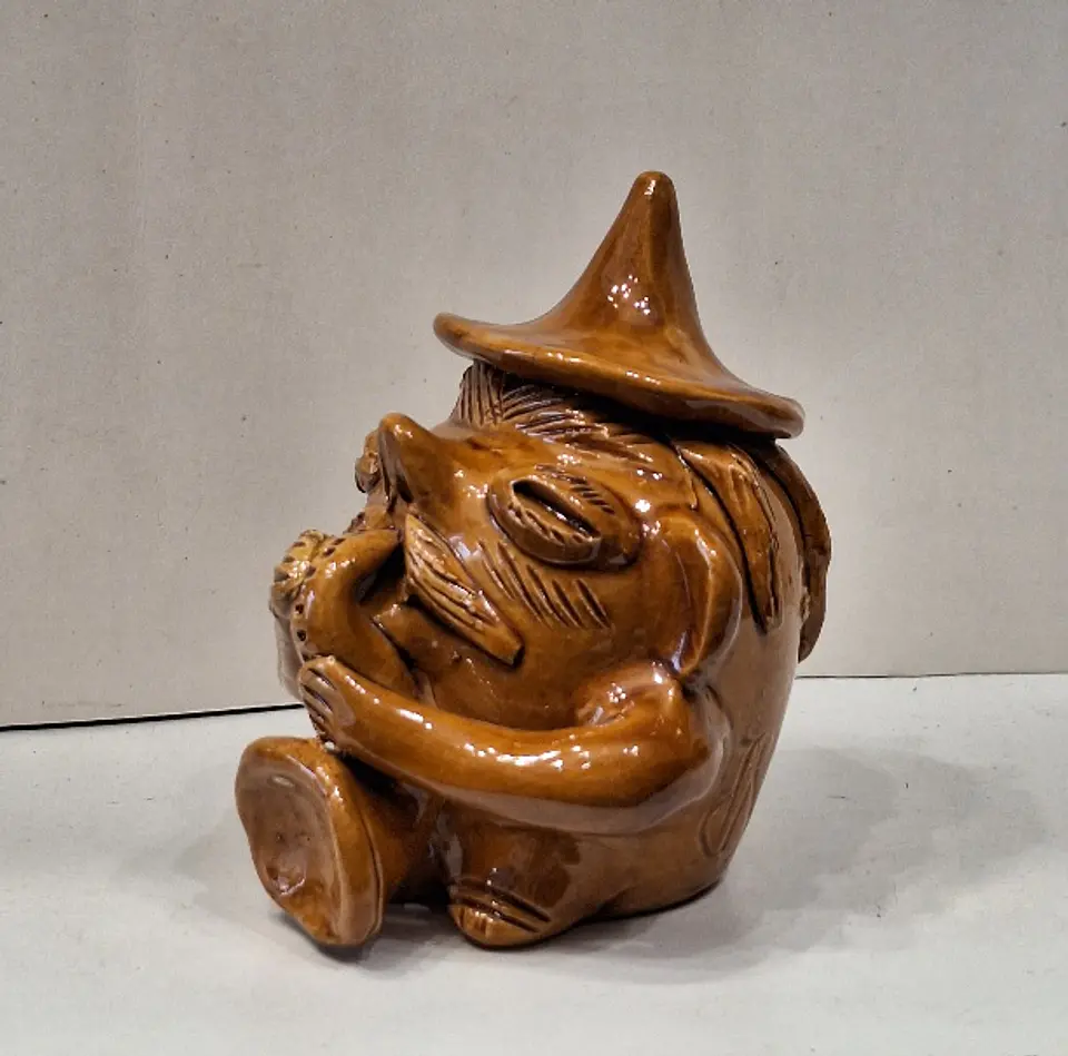 Escultura da Julia Ramalho, representando Músico  2
