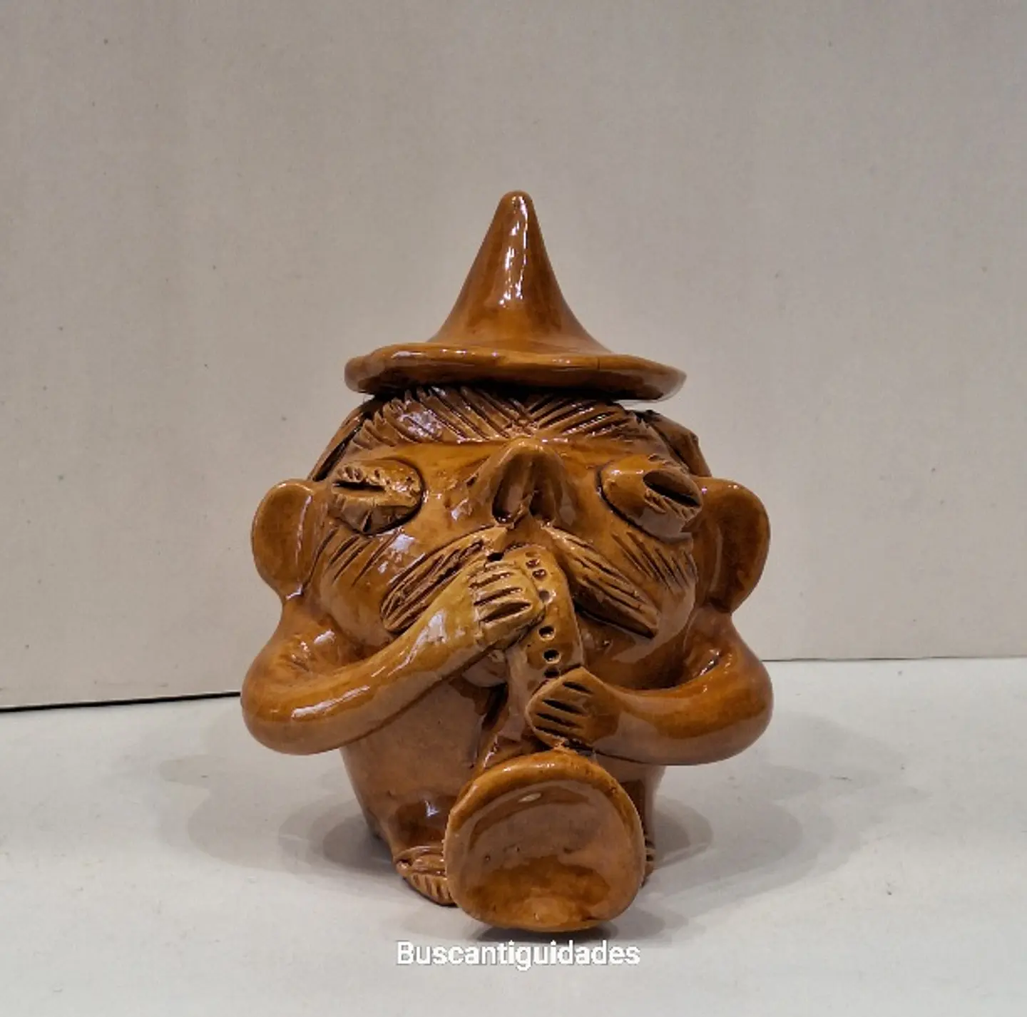 Escultura da Julia Ramalho, representando Músico  1