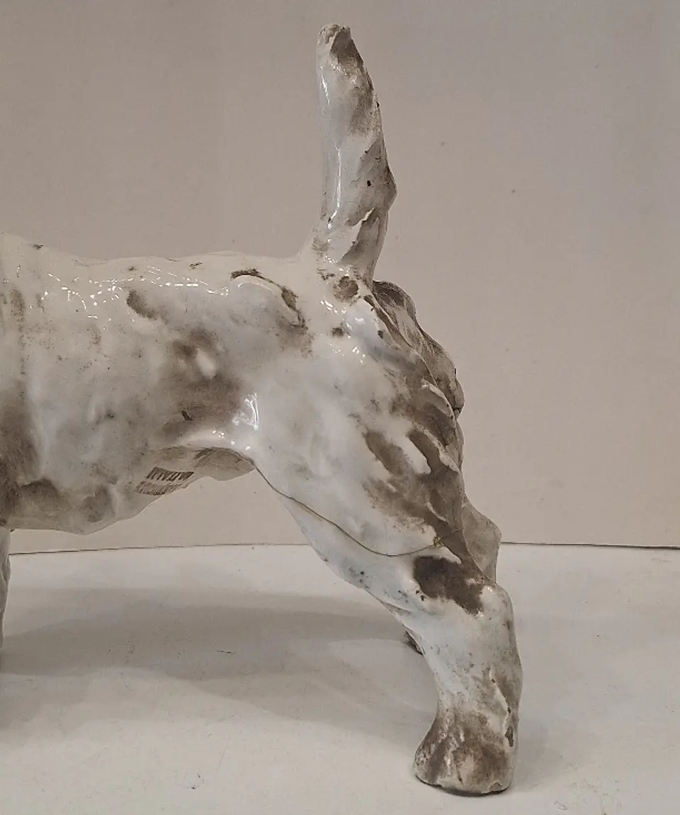 Estatueta representando Fox Terrier de pelo duro. 8
