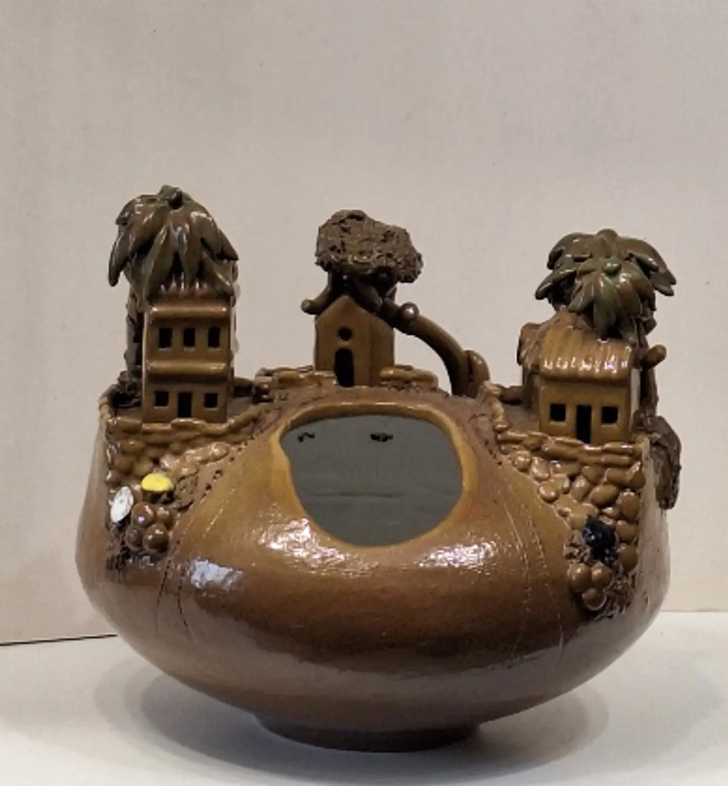 Vaso em cerâmica, artesanato de Cabo Verde 4