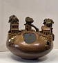 Vaso em cerâmica, artesanato de Cabo Verde - Thumbnail 4