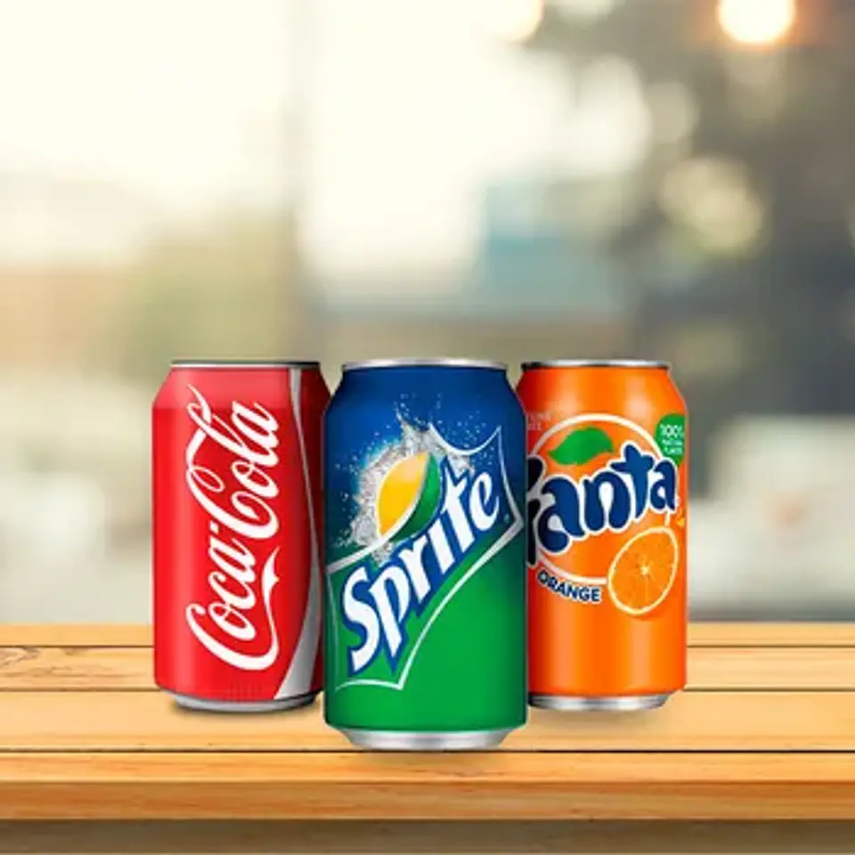 Coca Cola, Fanta, Sprite - Variedades 1