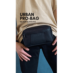 URBAN PRO BAG BLACK CANVAS