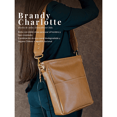 CROSSBODY/SHOULDER BRANDY CHARLOTTE