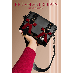 BANANO/CARTERA RED VELVET RIBBON re-edición