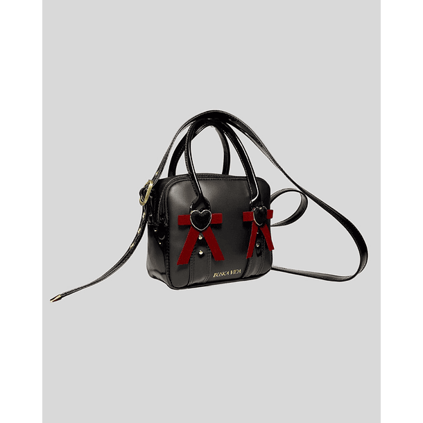 CROSSBODY SELENNE RED VELVET RIBBON 3