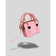 CROSSBODY SELENNE PINK VELVET HEARTS