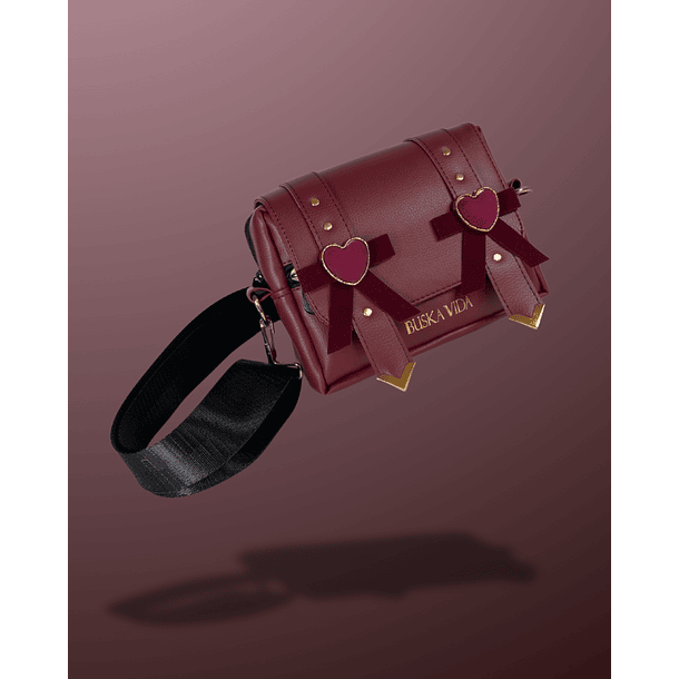 BANANO/CARTERA BURGUNDY TOTAL RIBBON  2