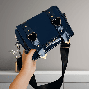 BANANO/CARTERA BLUEBERRY VELVET HEARTS