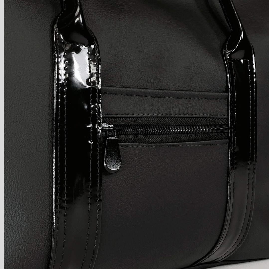 EDICIÓN  LIMITADA -  TOTEBAG OFFICE VELVET VICTORIA BLACK  3