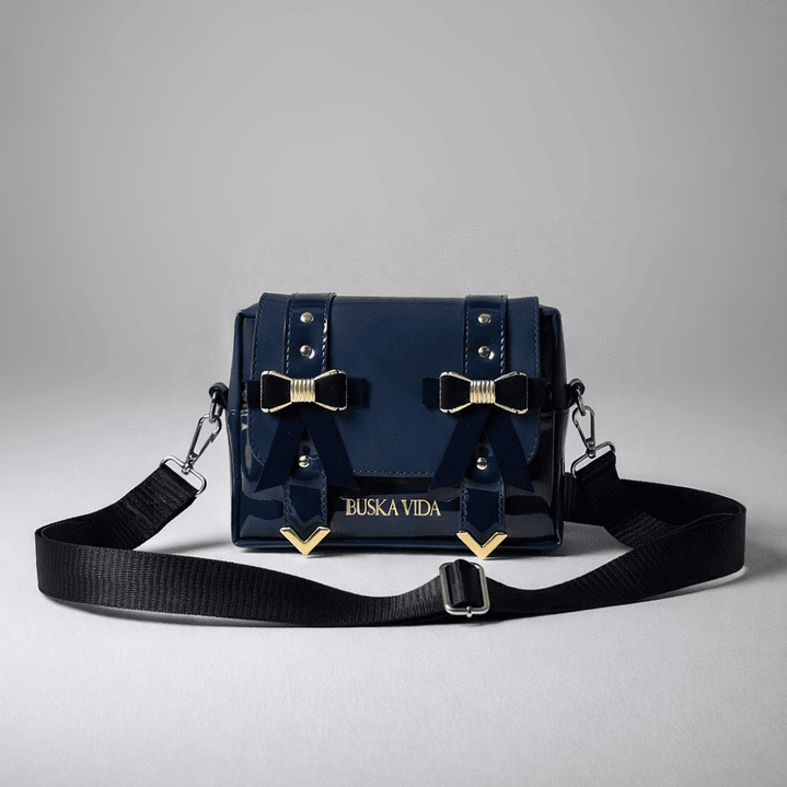 BANANO/CARTERA BLUEBERRY VELVET RIBBON 1