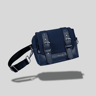 BANANO/CARTERA LIBERTY BLUE SILVER & BRONZE
