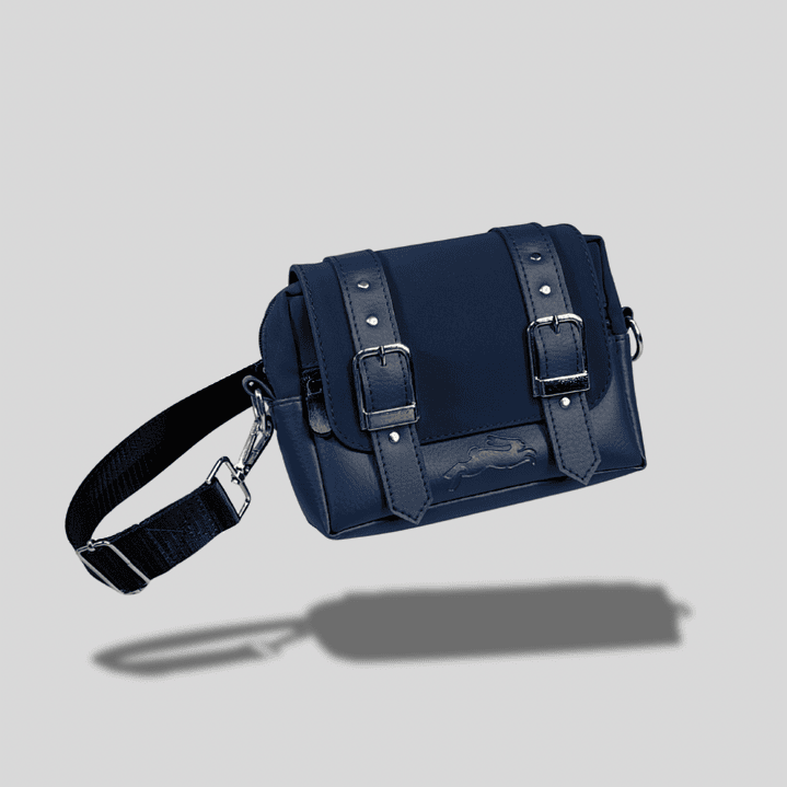 BANANO/CARTERA LIBERTY BLUE SILVER & BRONZE 1