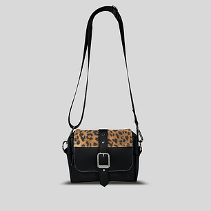 BANANO/CARTERA CHEETAH BLACK