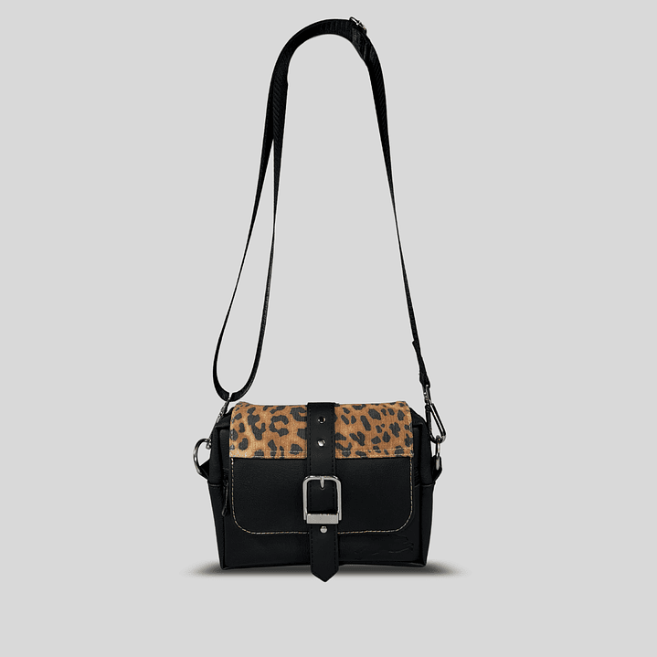 BANANO/CARTERA CHEETAH BLACK 1