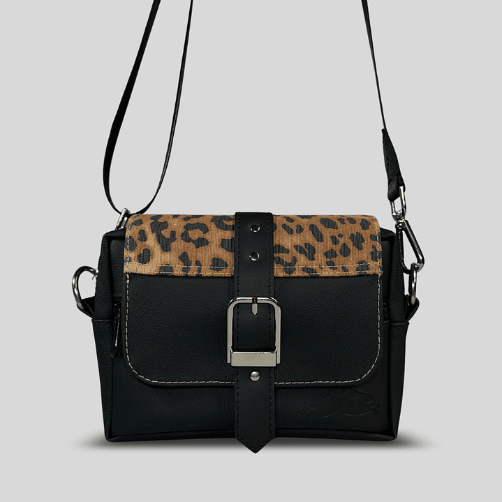 BANANO/CARTERA CHEETAH BLACK 3