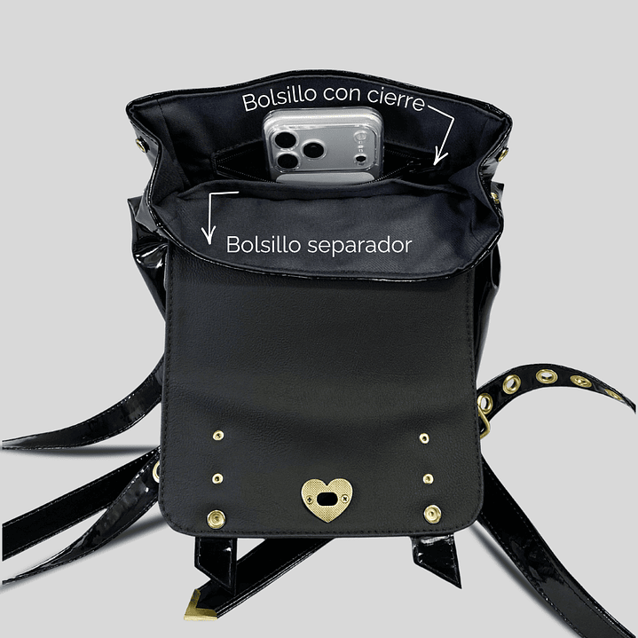 MINI MOCHILA HEARTS 7