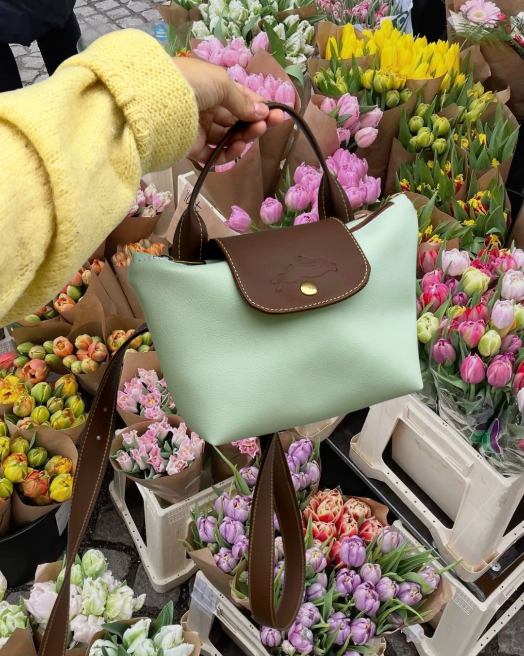 CROSSBODY POCKET AQUAMARINA