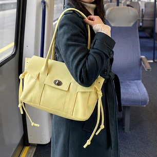 ❤︎₊ ⊹ NOT JELLY KOREAN TOTE - BUTTER YELLOW ❤︎₊ ⊹