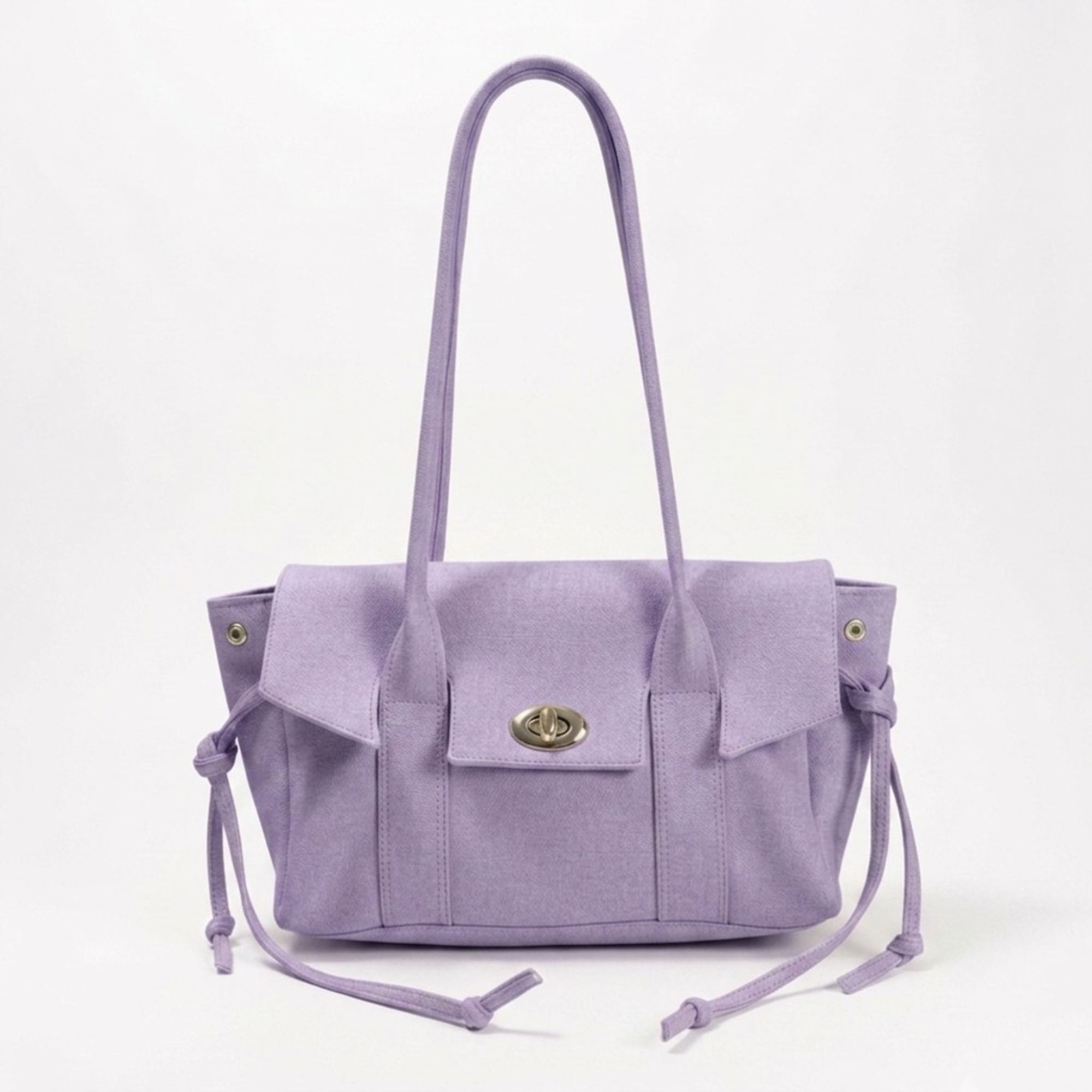 ❤︎₊ ⊹ NOT JELLY KOREAN TOTE - LAVENDER ❤︎₊ ⊹