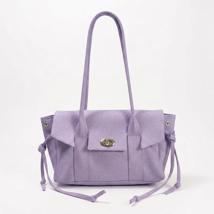 ❤︎₊ ⊹ NOT JELLY KOREAN TOTE - LAVENDER ❤︎₊ ⊹- AVANCE LANZAMIENTO 1