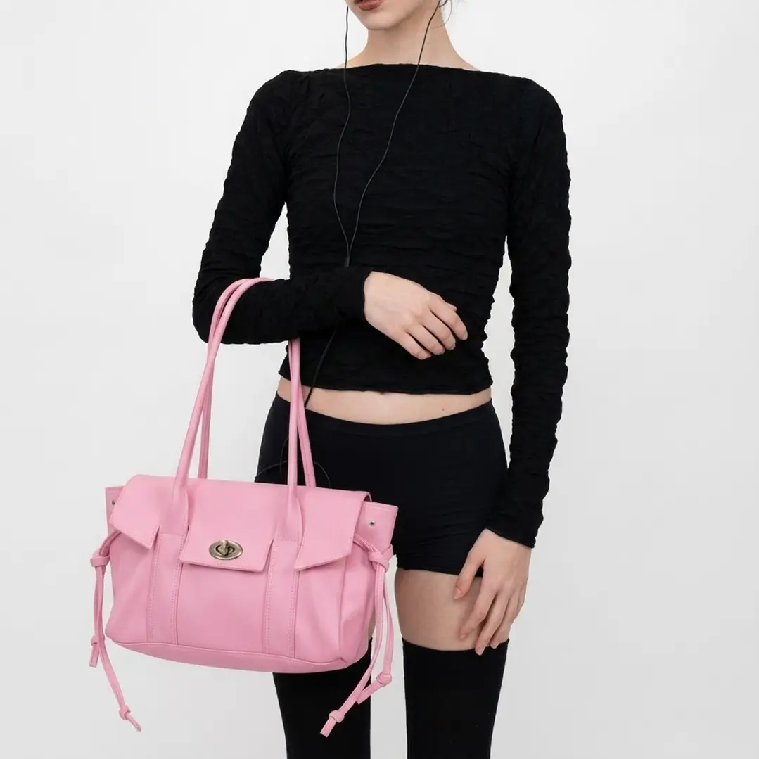 ❤︎₊ ⊹ NOT JELLY KOREAN TOTE - COTTON CANDY ❤︎₊ ⊹ 1