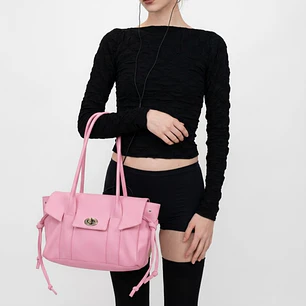 ❤︎₊ ⊹ NOT JELLY KOREAN TOTE - COTTON CANDY ❤︎₊ ⊹