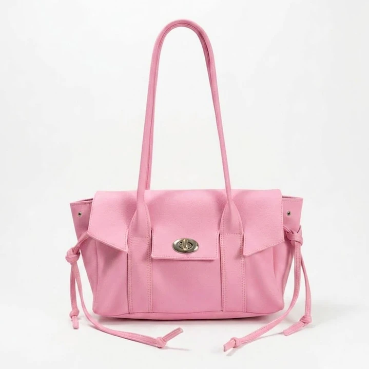 ❤︎₊ ⊹ NOT JELLY KOREAN TOTE - COTTON CANDY ❤︎₊ ⊹ 2