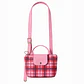 CROSSBODY POCKET TARTAN PINK - Miniatura 1