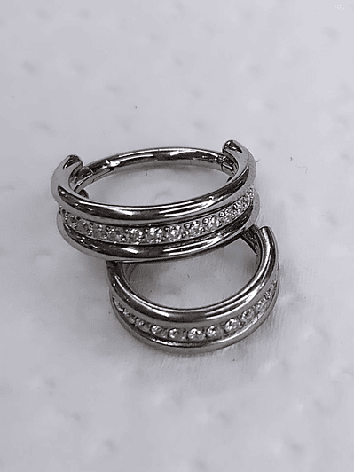 Argolla clicker 10mm titanio grado implante 