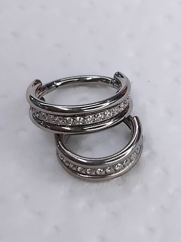 Argolla clicker 10mm titanio grado implante  1