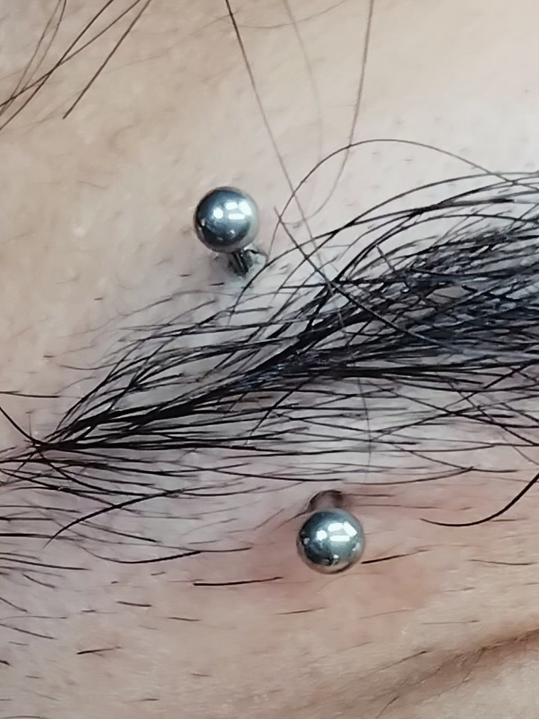 Eyebrow perforación (ceja) 1