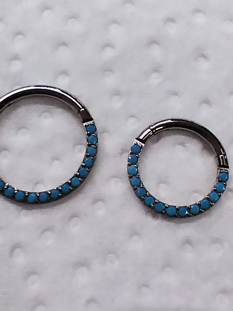 Argolla clicker de titanio 10mm 3