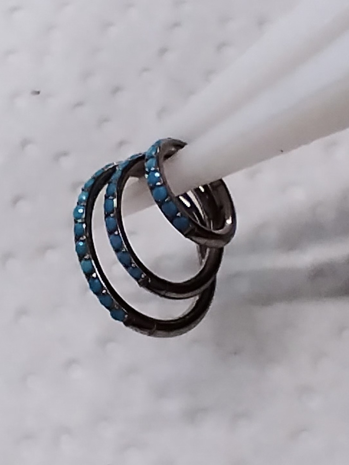 Argolla clicker 10 mm en titanio  3