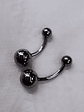 Piercing ombligo (navel ) en titanio grado implante 12mm (14g) - Miniatura 2
