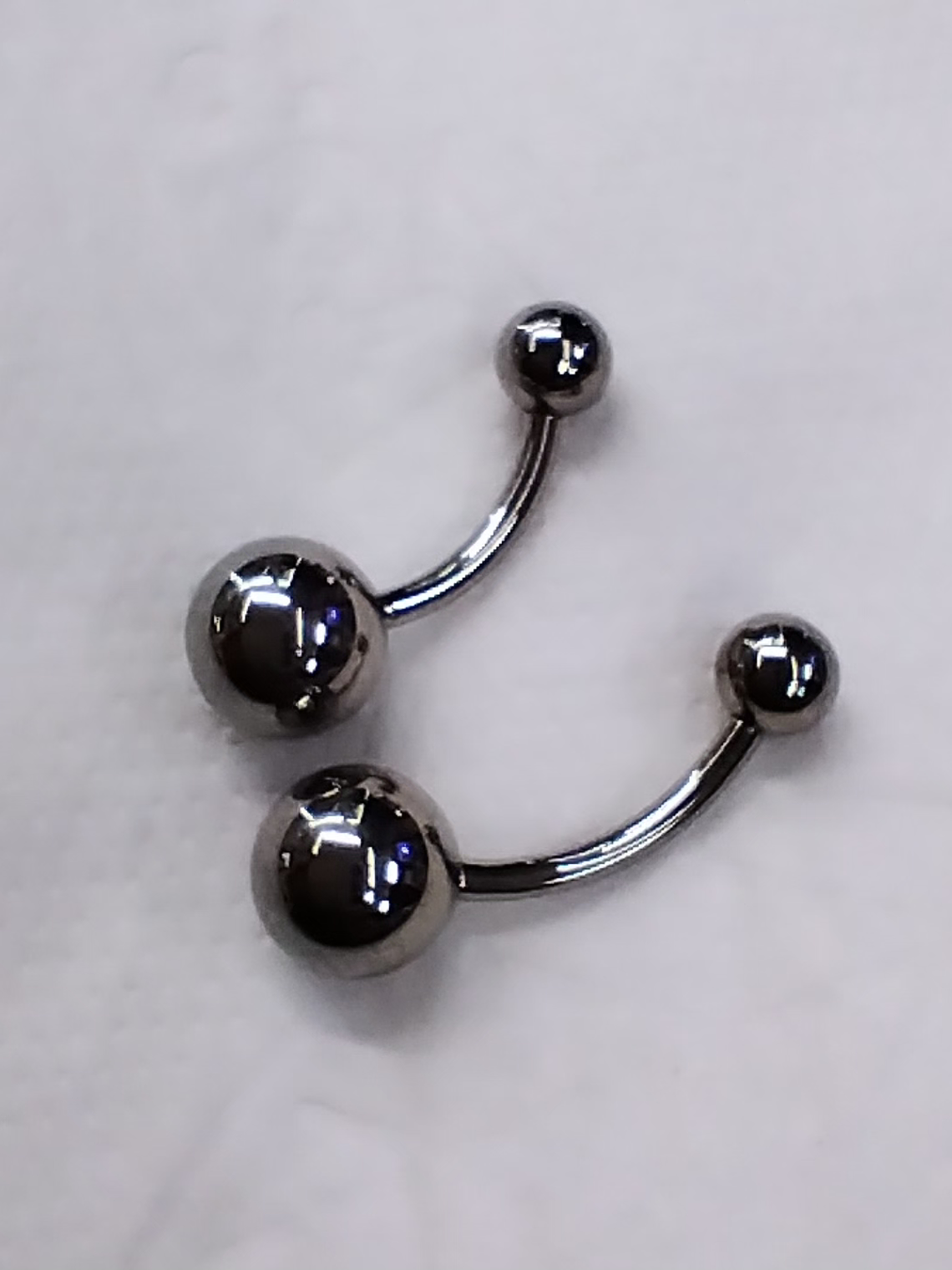 Piercing ombligo (navel ) en titanio grado implante 10mm (14g) 1