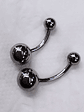 Piercing ombligo (navel ) en titanio grado implante 10mm (14g) - Miniatura 3