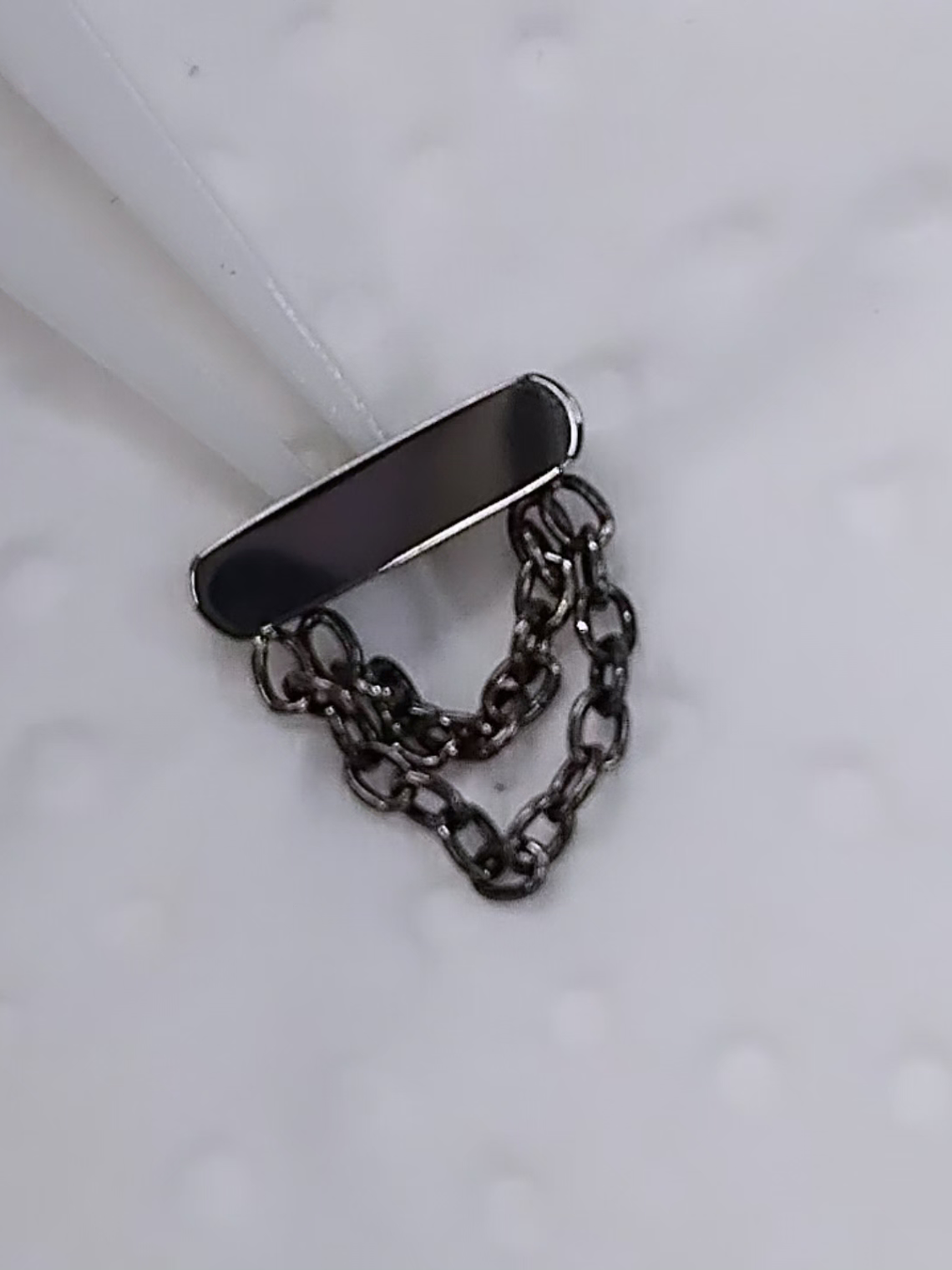 Top cadenas 16g en titanio grado implante 1