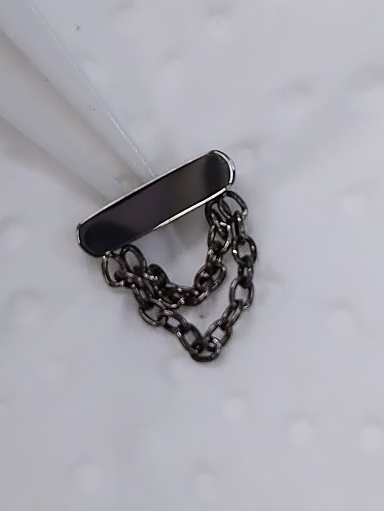 Top cadenas 16g en titanio grado implante 1