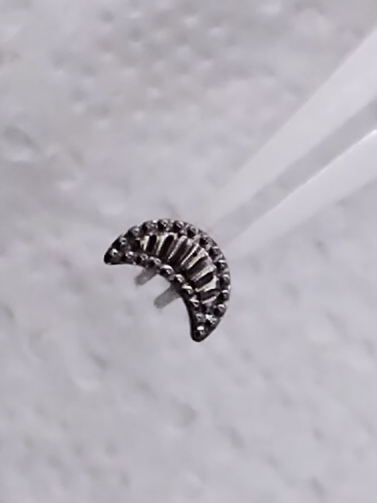 Top luna 16g en titanio grado implante 2