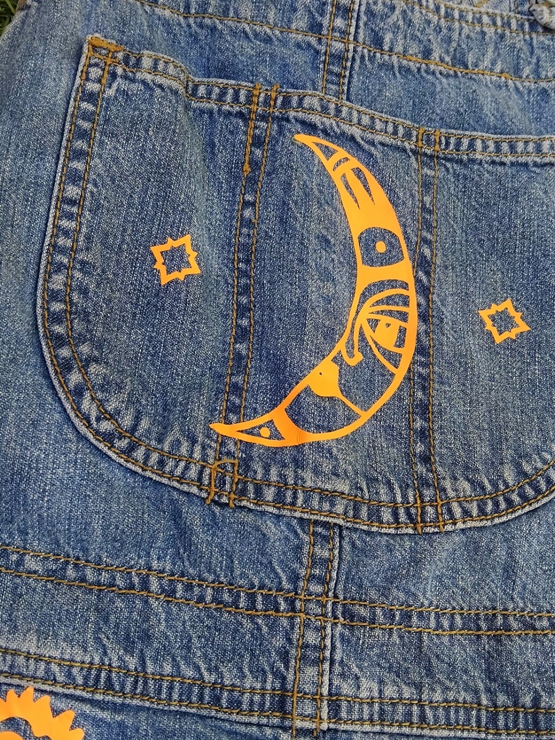 Jardinera falda estampada  talla S/M única.  2