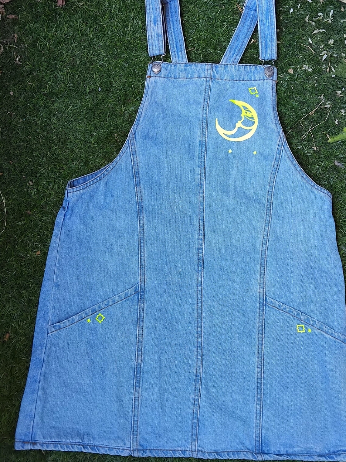 Jardinera falda  estampada talla S/M 1